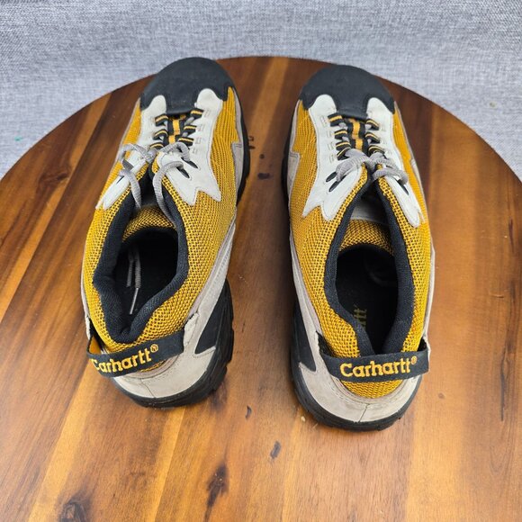 Carhartt Mens Safety Toe‎ Work Shoes Size 12 Yellow/Black - Picture 9 of 13